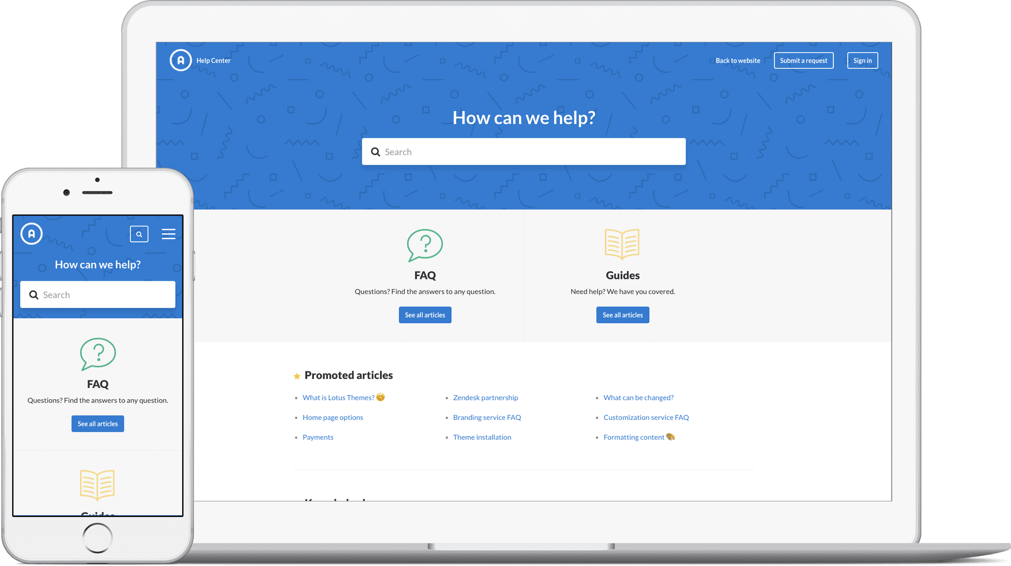 Braden Blue Zendesk theme