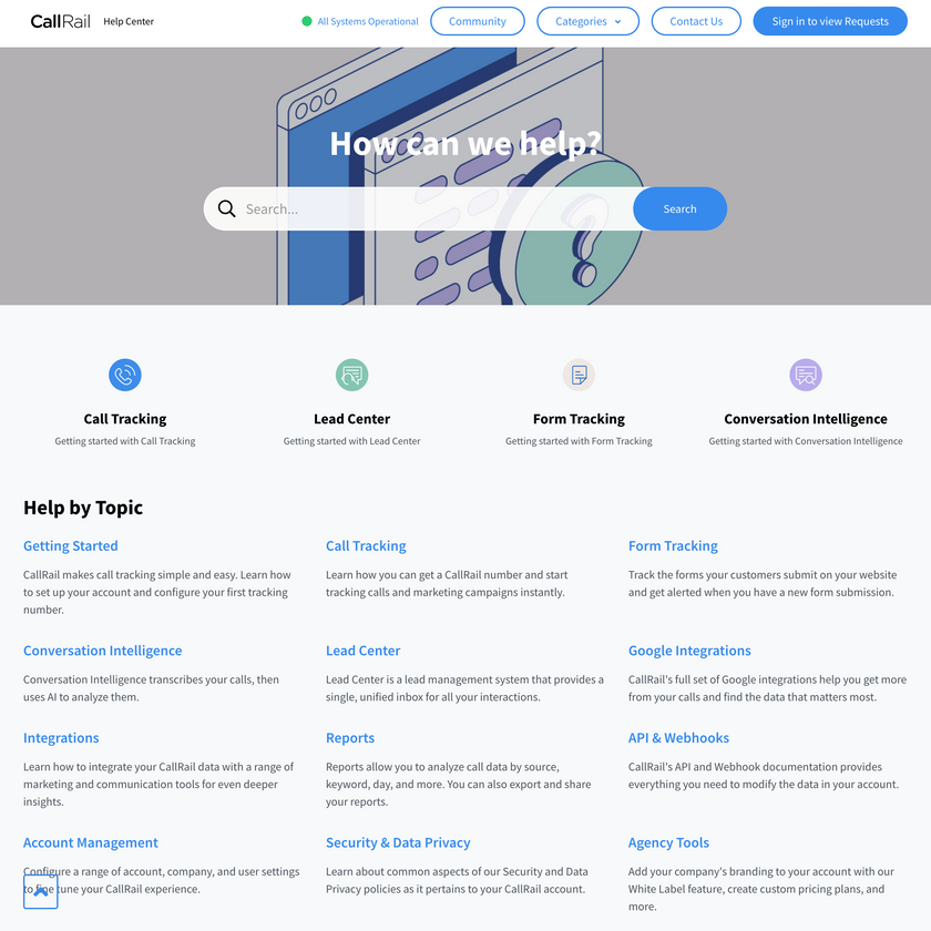 Customization example