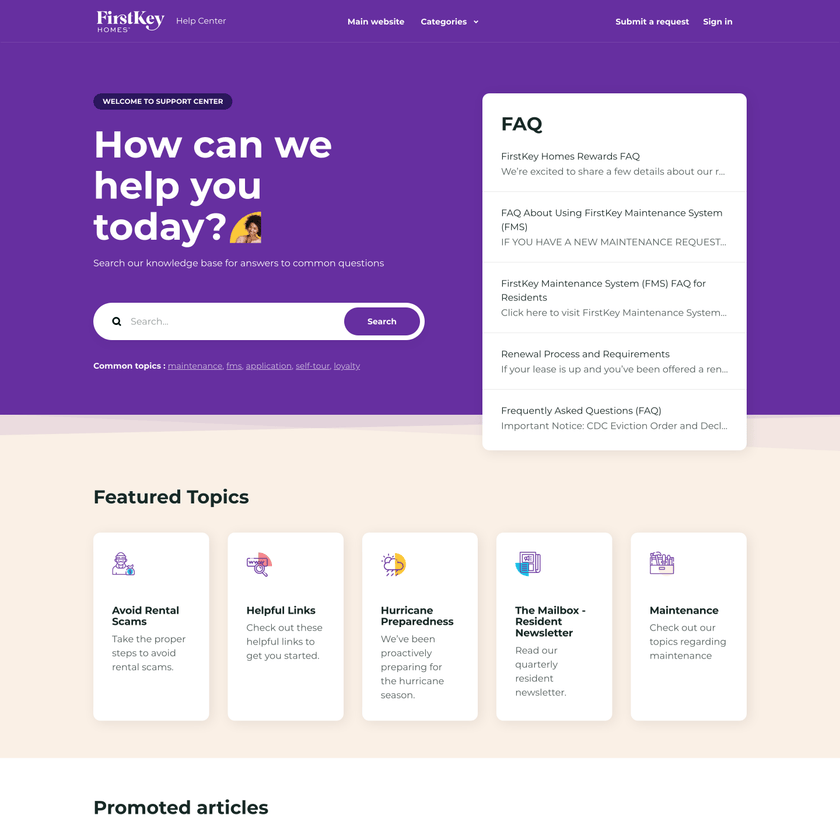 Customization example