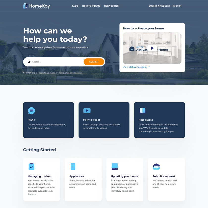 Customization example