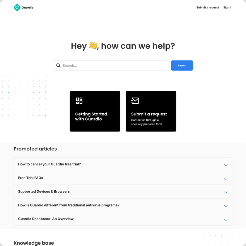 Customization example