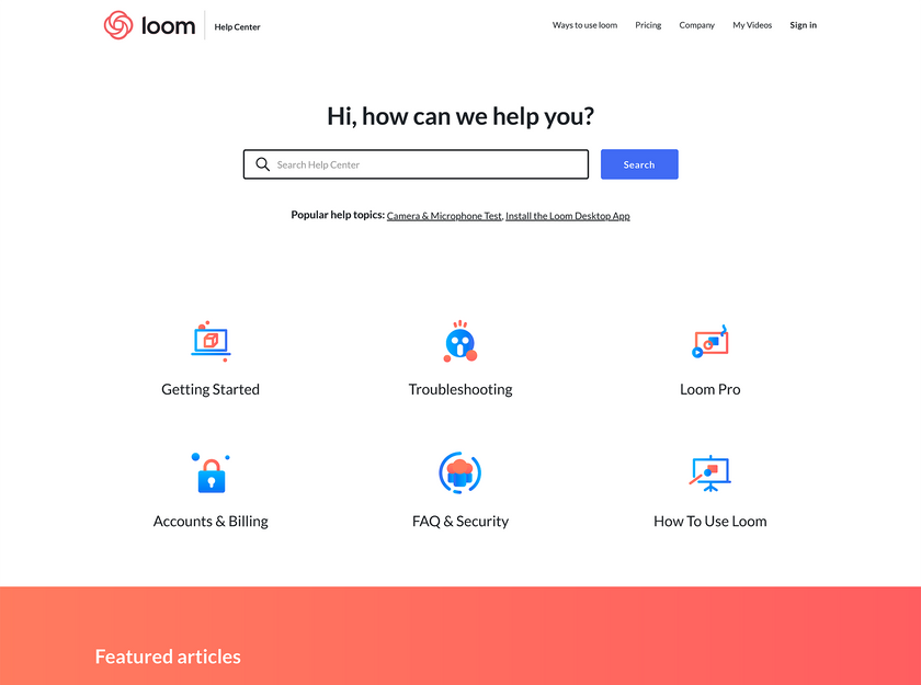 Customization example