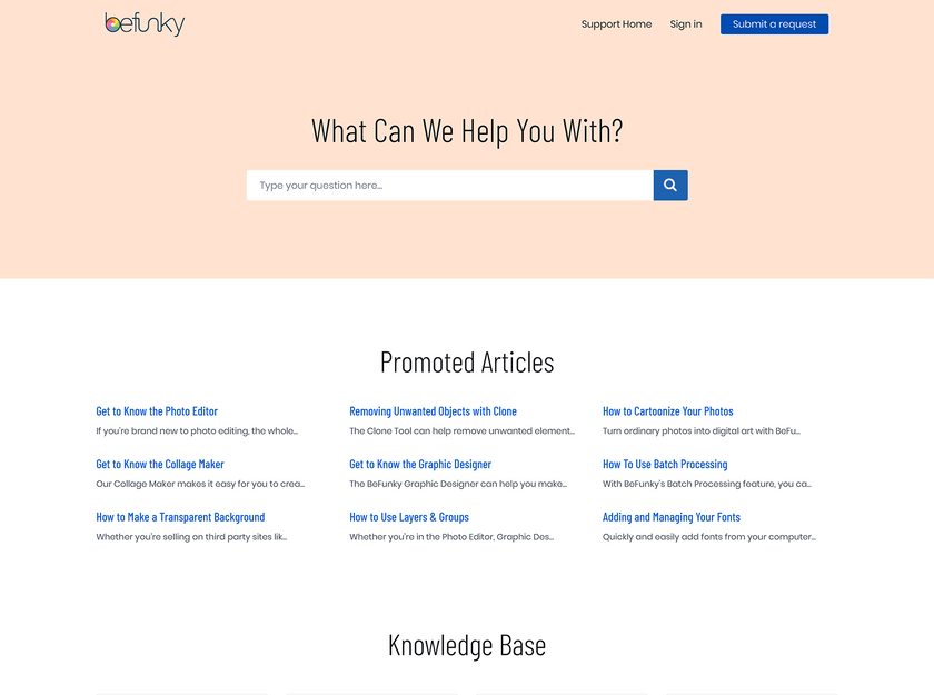 Customization example