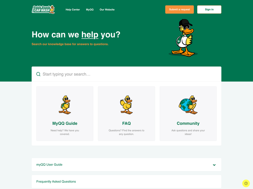 Customization example