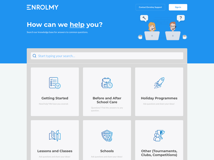 Customization example