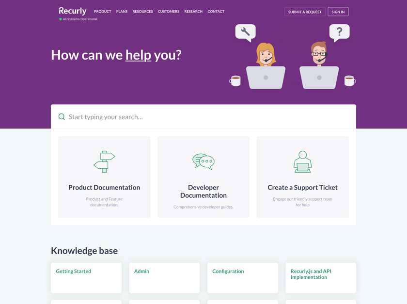 Customization example