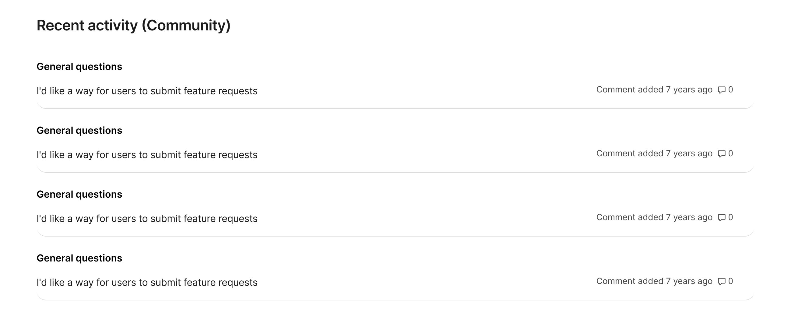 Zendesk Theme Community posts Patterns