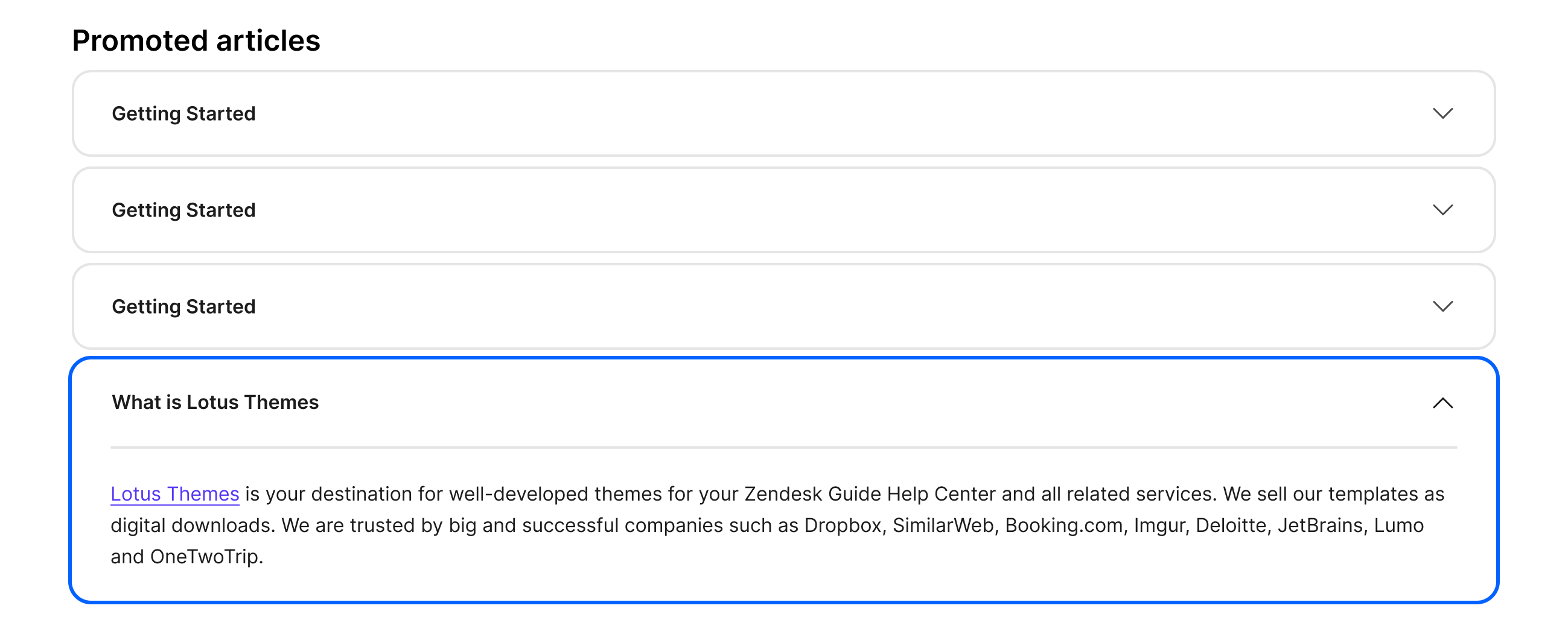 one-column example